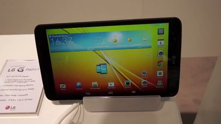 LG G Pad 8.3 - poręczny tablet Full HD ze Snapdragonem 600 za 1300 zł! [wideo] 1