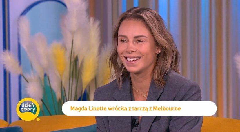 Magda Linette w "DD TVN"