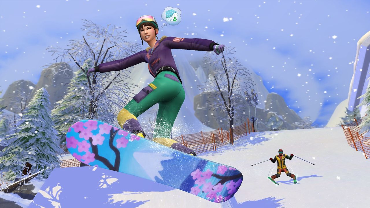 Grałam w The Sims 4: Śnieżna Eskapada. Nie udało się przełamać lodów - The Sims 4: Śnieżna Eskapada