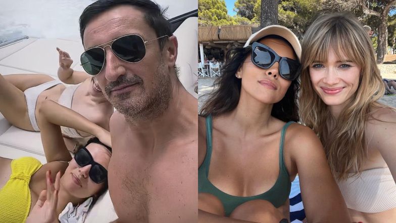 Paulina Krupińska relacjonuje sielskie wakacje z Sebastianem Karpielem-Bułecką i przyjaciółką na Majorce