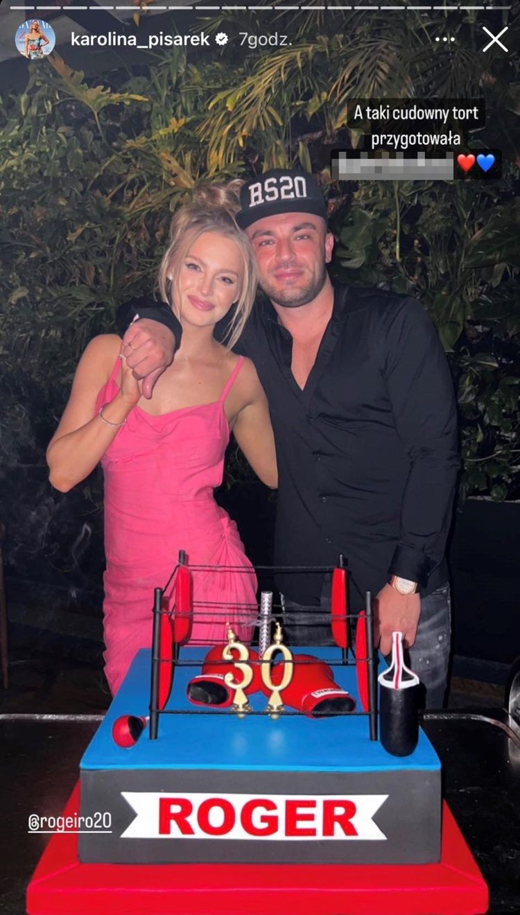 Tak wyglądała impreza urodzinowa męża Karoliny Pisarek