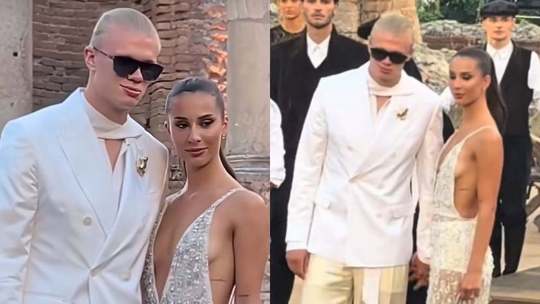 Erling Haaland pojawił się na pokazie Dolce&Gabbana