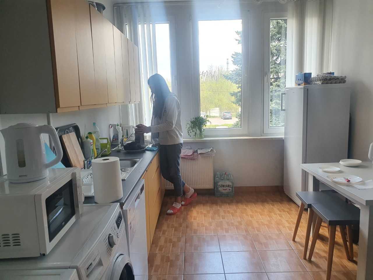 Jeden z domów pobytu dla Ukraińców, zorganizowanych przez Fundację Leny Grochowskiej