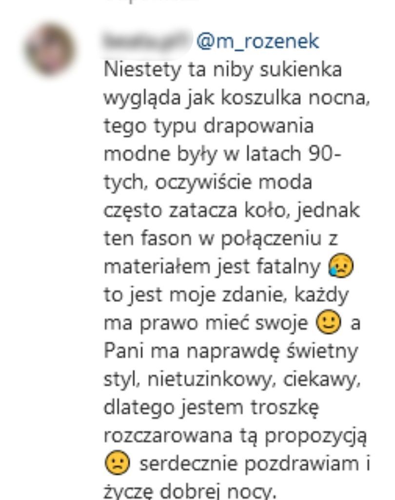 Internauci krytykują kusą kreację Małgorzaty Rozenek
