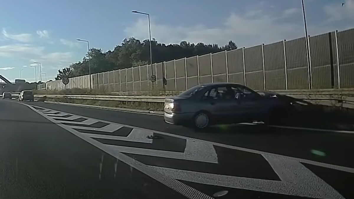 Dramat na autostradzie A4. Kierowca miał zawał