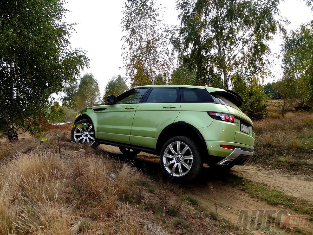 Range Rover Evoque test