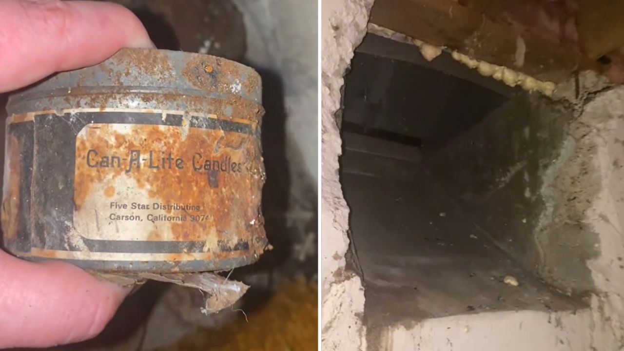 An old candle and a mysterious hatch are just some of the many discoveries.