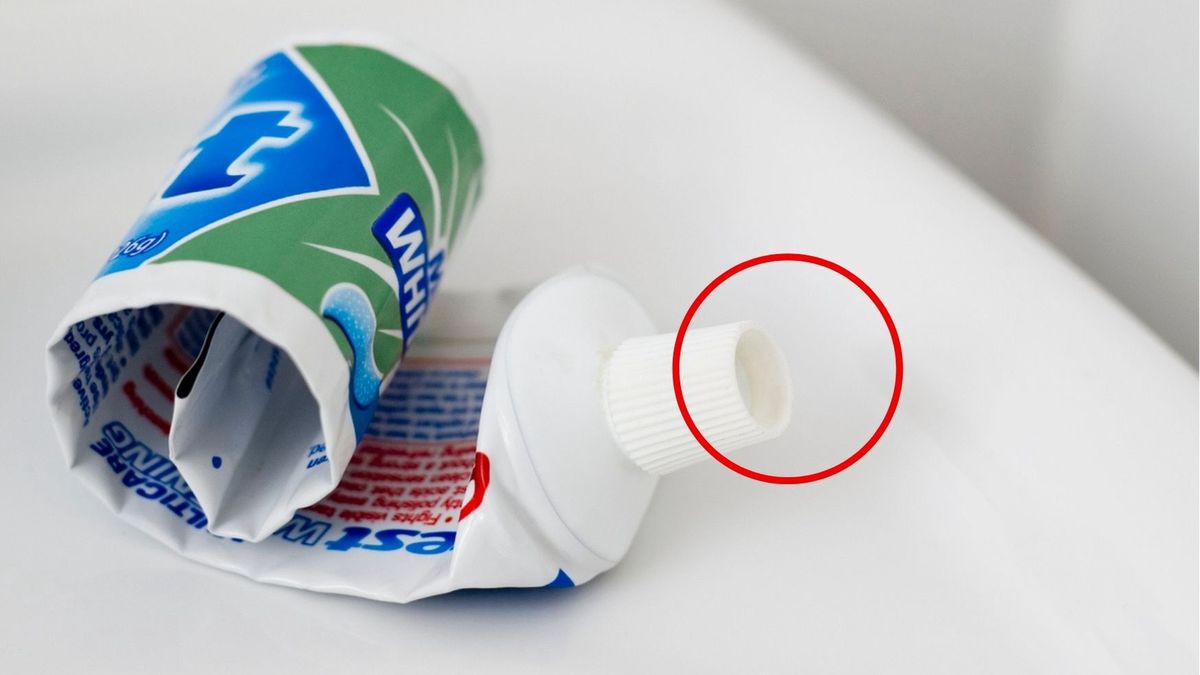 Następnym razem, zwróć uwagę na zakrętkę pasty do zębów