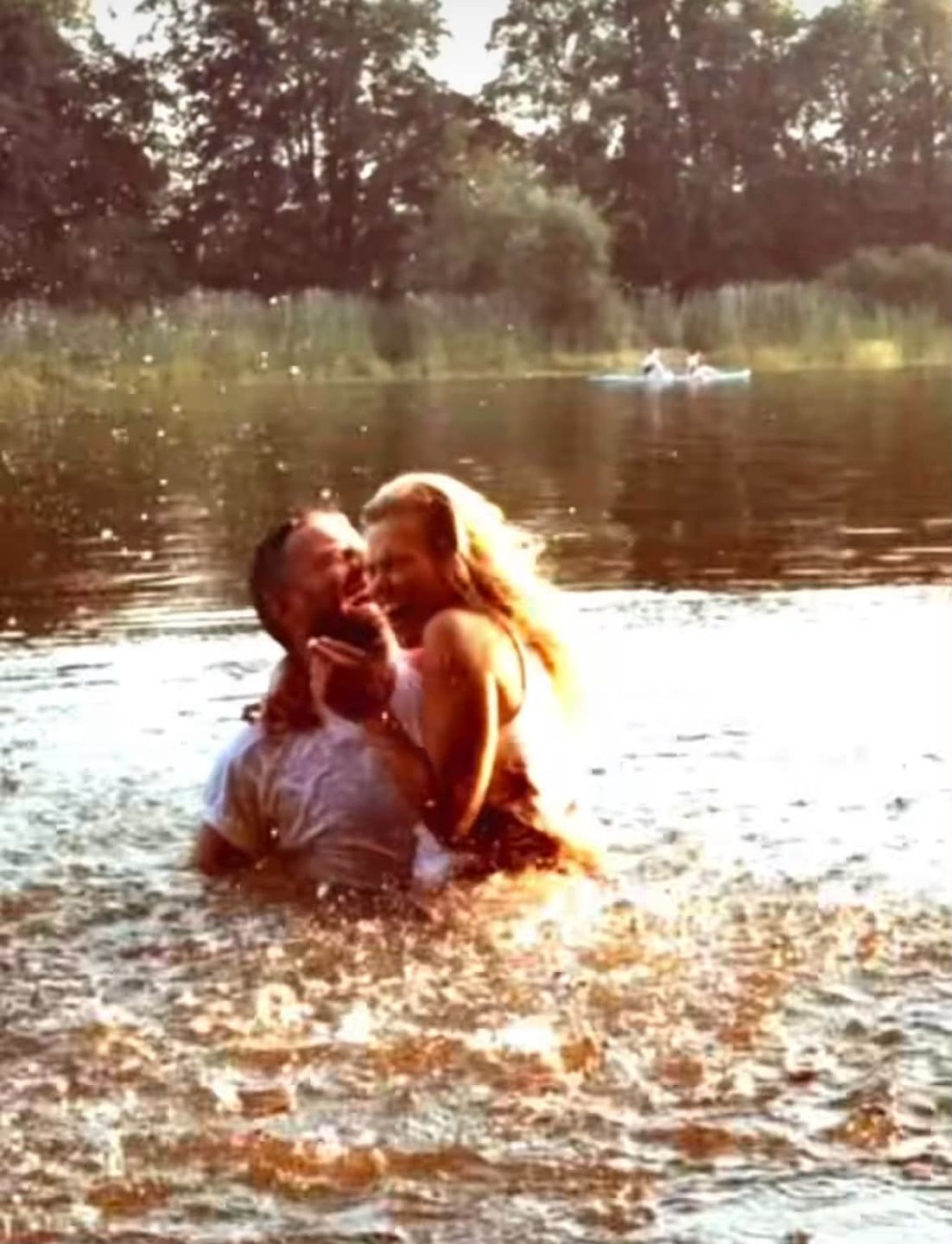Agnieszka Kaczorowska i Marcin Rogacewicz