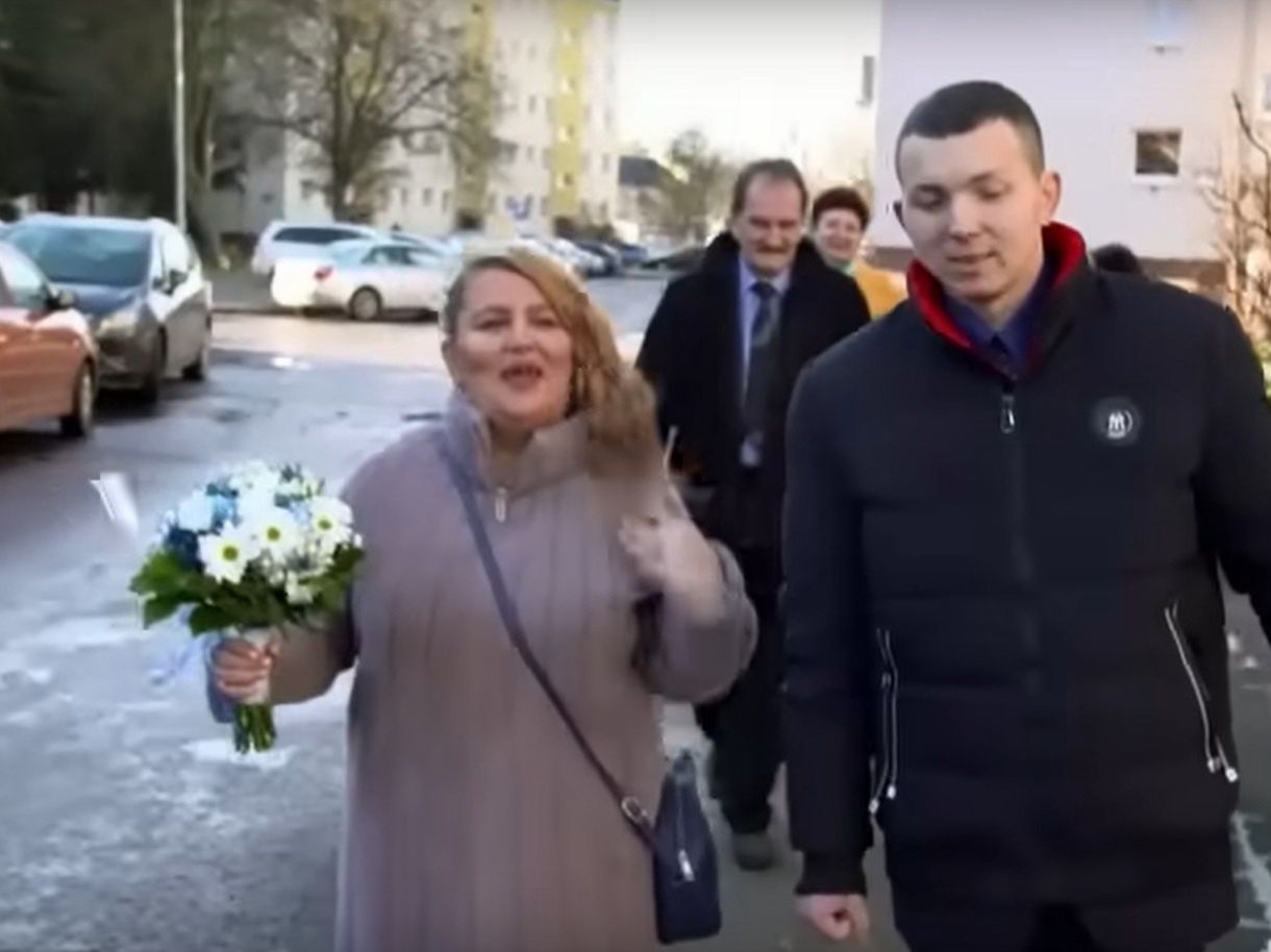 Gosia i Jaruś z "Chłopaków do wzięcia" podczas ślubu
