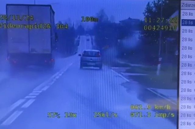 Przejście dla pieszych to nie miejsce do wyprzedzania