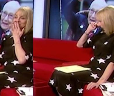 Nieoczekiwana reakcja na antenie. Prezenterka popłakała się w trakcie programu