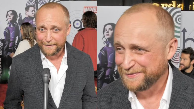 Piotr Adamczyk mówi pod angielsku na czerwonym dywanie w Los Angeles