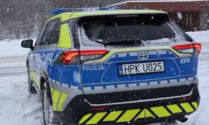 15-latek leżał w zaspie przy -7 stopniach. Miał dwa promile alkoholu