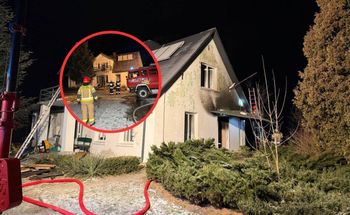 Eksplozja na Lubelszczyźnie. Okna i drzwi wyleciały na 50 metrów