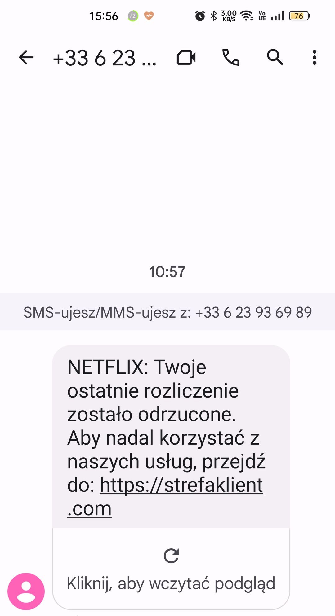 Oszustwo "na Netflix"