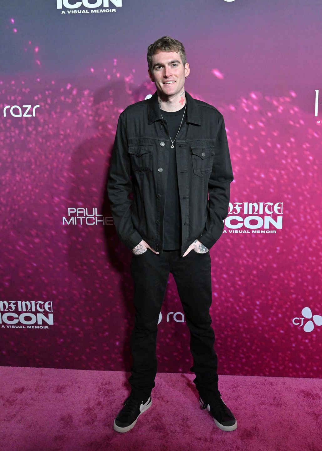 LOS ANGELES, CALIFORNIA - JANUARY 20: Presley Walker Gerber attends the World Premiere of "Infinite Icon: A Visual Memoir" at AMC The Grove 14 on January 20, 2026 in Los Angeles, California. (Photo by Axelle/Bauer-Griffin/FilmMagic)