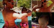 Coco Austin i jej 10-miesięczna córeczka w identycznych bikini... (ZDJĘCIA)