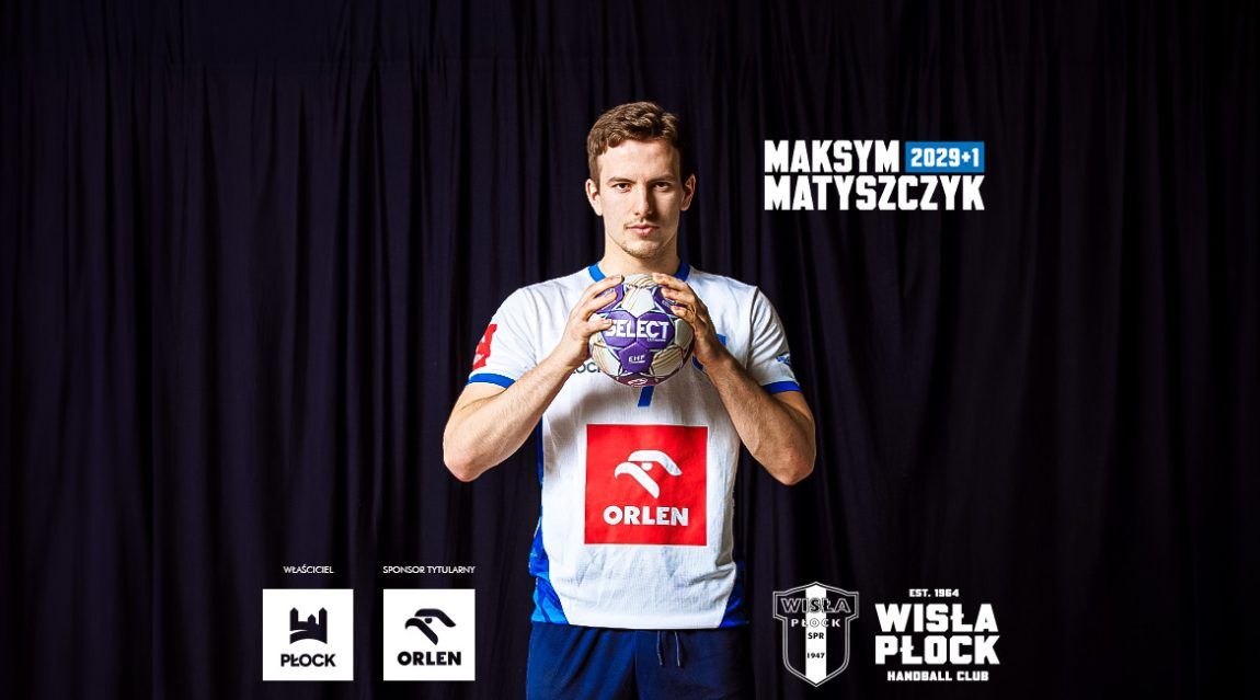 Nowy talent w szeregach Nafciarzy. 19-letni Maksym Matyszczyk dołącza do ORLEN Wisły Płock