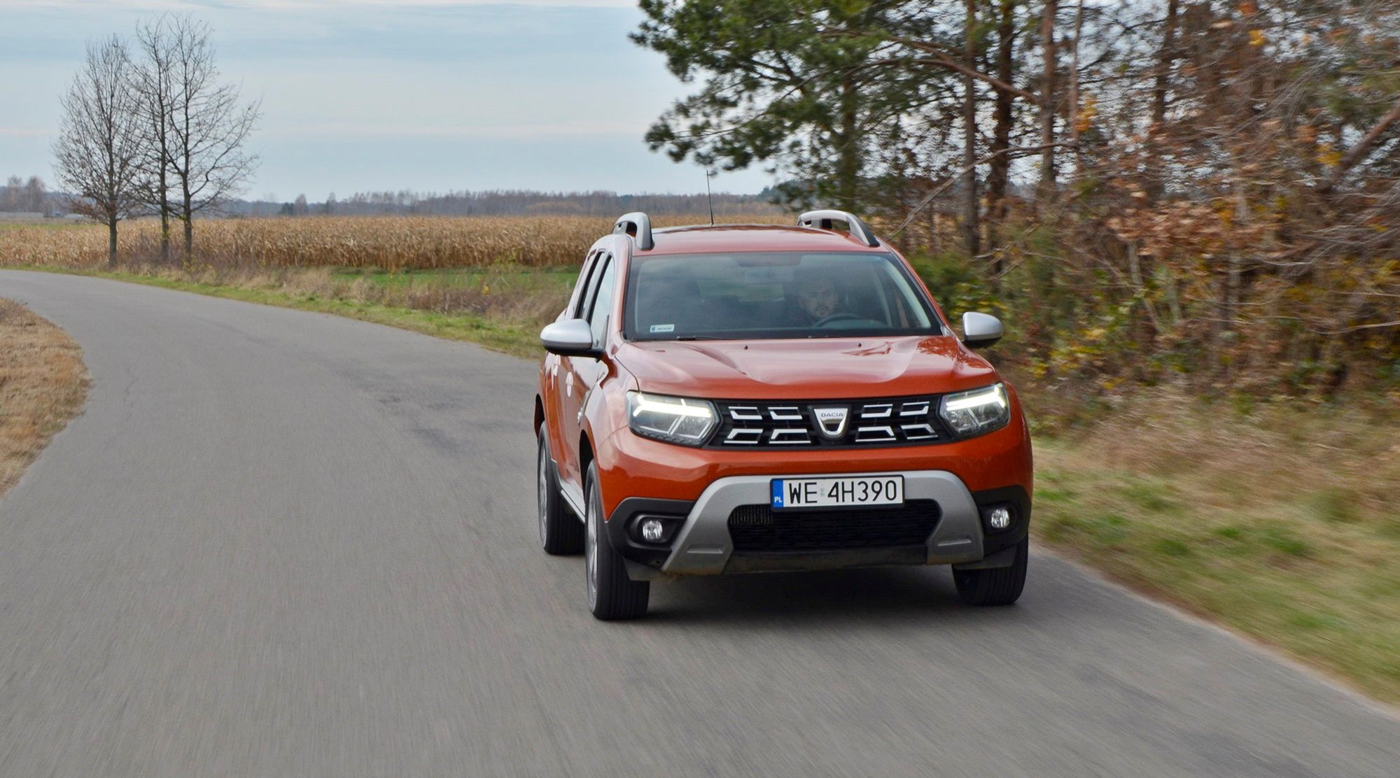 Duster lepiej radzi sobie z nierównościami niż zakrętami