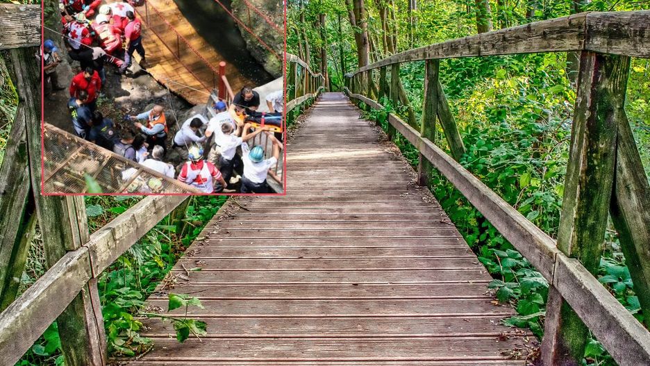 W Meksyku zarwał się most