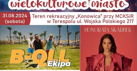 Festyn na zakończenie wakacji w Terespolu 2024. Wystąpią: B-QLL i Honorata Skarbek. Zobacz godzinowy program