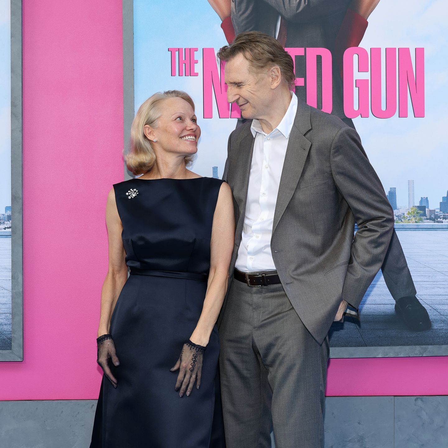 Pamela Anderson i Liam Neeson jednak są parą!