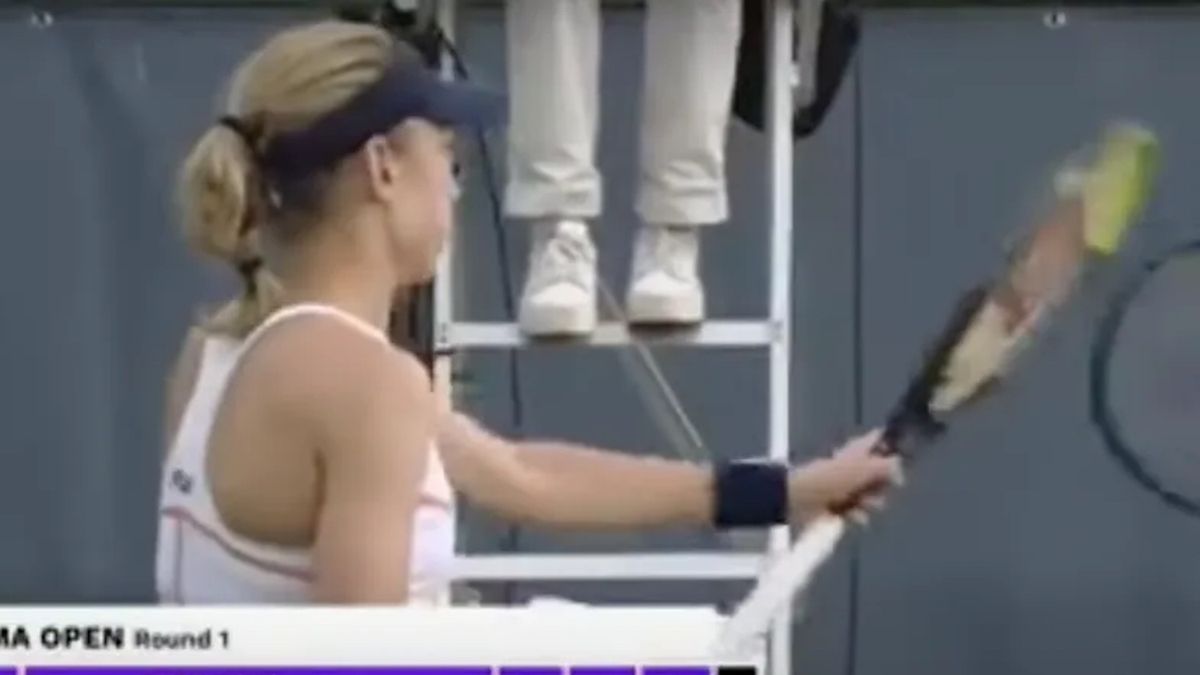 Dajana Jastremska zagrała z Jekateriną Aleksandrową 
