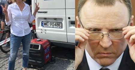 Agata Młynarska była na marszu KOD-u! "Władzę ma publiczność, NIE PREZESI!"