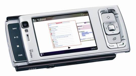 Zakończ rozmowę zsuwając slider w N95 1