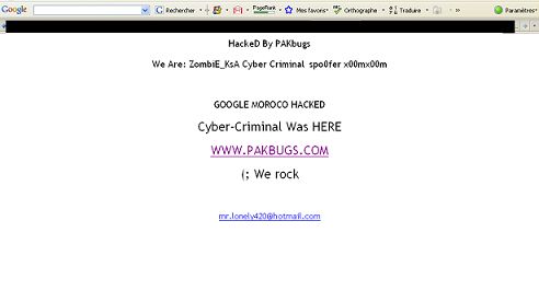 Domena Google przejęta przez hackerów! 1