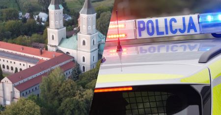 Atak nożownika na terenie klasztoru. Są ranni