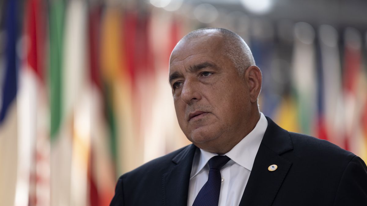 BRUSSELS, BELGIUM - JULY 18: Prime Minister of Bulgaria Boyko Metodiev Borisov arrives for the start of the second day of an EU Summit on July 18, 2020 in Brussels, Belgium. (Photo by Thierry Monasse/Getty Images)