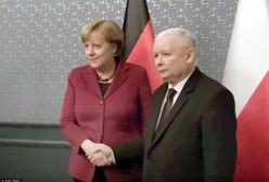 Tajne spotkanie Merkel i Kaczyńskiego. "Ukryte przed protokołem"