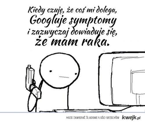 Boli mnie noga, wujek Google: lekarz cię okłamuje, to rak. Niech takie wpisy znikną z sieci! 3