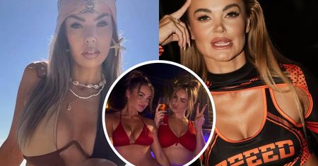 Wskoczyły do jacuzzi w czerwonych bikini. Edyta Folwarska i Paula Karpowicz bawiły się w najlepsze [ZDJĘCIA]