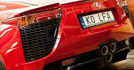 Lexus LFA sprzedany w Krakowie