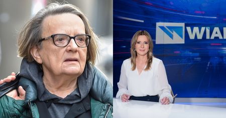 "Wiadomości" TVP opublikowały materiał o Agnieszce Holland i Zbigniewie Ziobrze. Mocne słowa prowadzącej. "CENZURA"