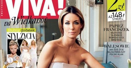 Rozenek WESZŁA NA STÓŁ! Na okładce "Vivy"...