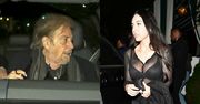 Al Pacino sfotografowany na randce z młodszą o ponad PIĘĆ DEKAD (!) Noor Alfallah. Słodziaki?