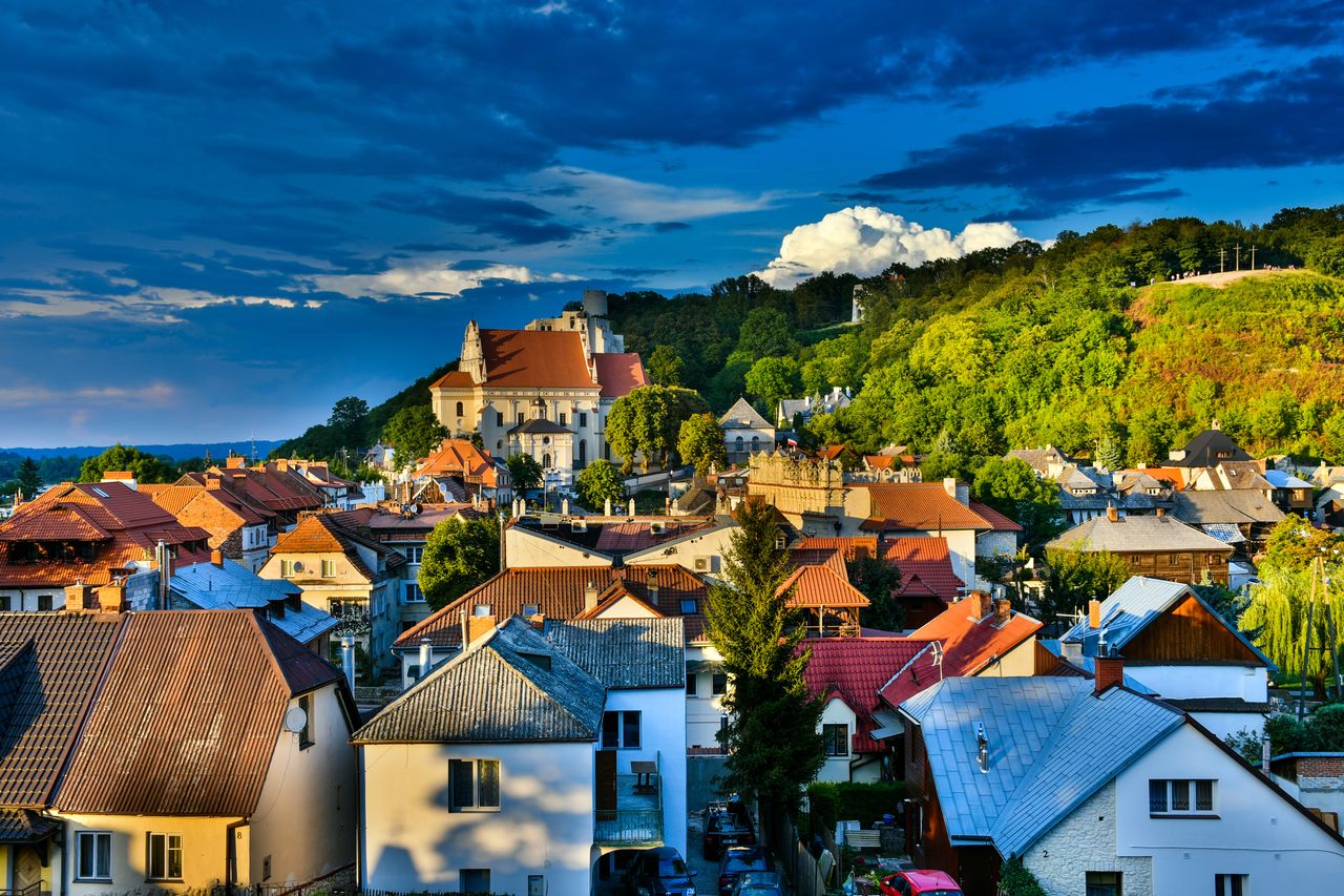 Kazimierz Dolny zachwyca położeniem i architekturą