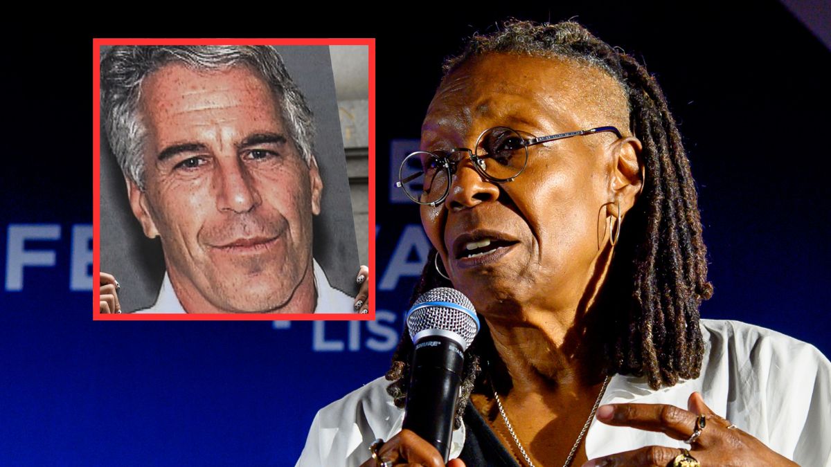 Whoopi Goldberg w aktach Epsteina.