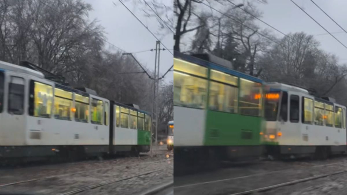 Deszcz nieruchomił wszystkie tramwaje w Szczecinie 
