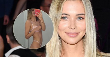 Sandra Kubicka stanęła w bieliźnie przed lustrem. Ten widok przyspiesza bicie serca [ZDJĘCIE]