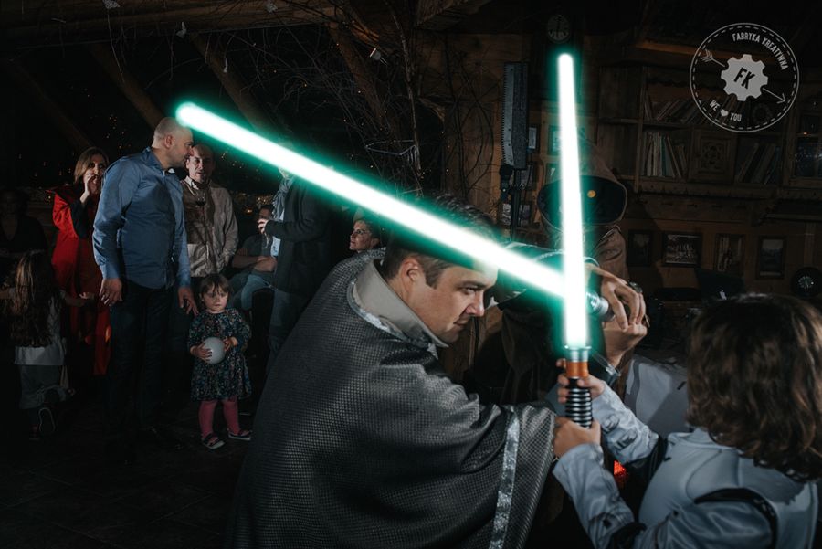 Dawno, dawno temu w odległej galaktyce... odbył się ślub - zdjęcia z ceremonii w klimacie Star Wars 40