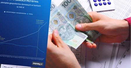 Polacy uciekają od lokat. Ale pieniędzy w bankach przybywa