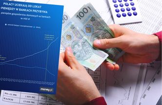Polacy uciekają od lokat. Ale pieniędzy w bankach przybywa