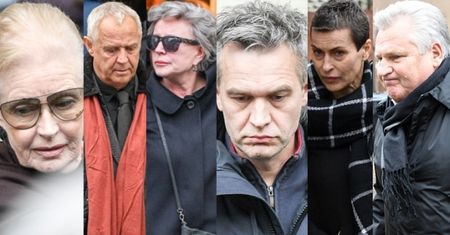 Gwiazdy żegnają Wajdę: Janda, Kondrat, Żebrowski, Tyszkiewicz, Stenka, Kwaśniewski... (ZDJĘCIA)