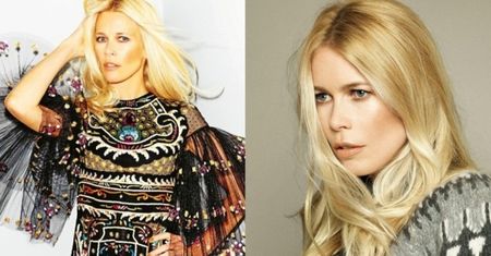 Elegancka Claudia Schiffer na okładce włoskiej "Grazii"!