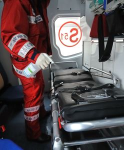 Z rozbitą głową trafił na SOR. Wtedy się zaczęło